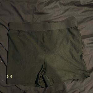 Black Under Armour Spandex Shorts